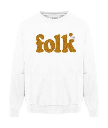 Sweatshirt roller off white "FOLK" À commander