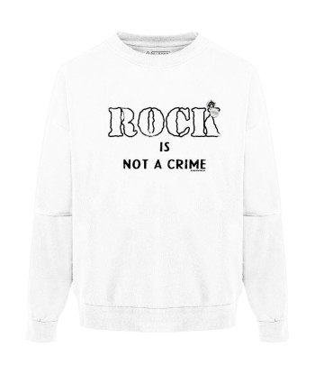 Sweatshirt roller off white "CRIME" brillant des détails fins