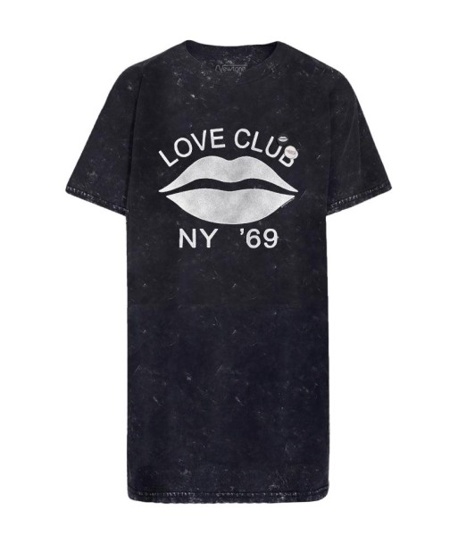 Robe janis black acid "LOVE CLUB" Les êtres humains sont 