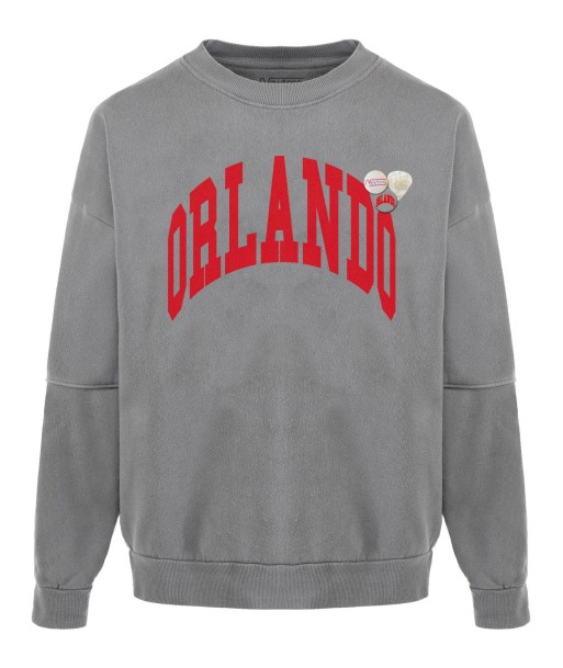 Sweatshirt roller grey orlando "CITY" chez Cornerstreet bien 