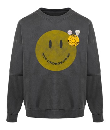 Sweatshirt roller pepper "SMILEY" plus qu'un jeu 