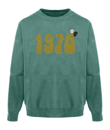 Sweatshirt roller light green "1970 SS22" Les magasins à Paris et en Île-de-France