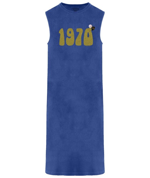 Dress daytona flo blue "1970 SS22" livraison gratuite