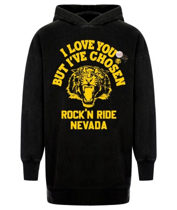 Dress hoodie foster night/yellow "NEVADA" pas chere