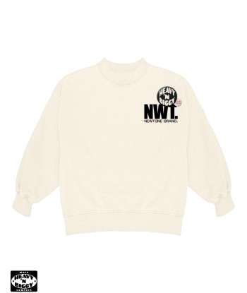 Sweatshirt heavy'n biggy glover natural "BRAND" Paris Déstockage Promo