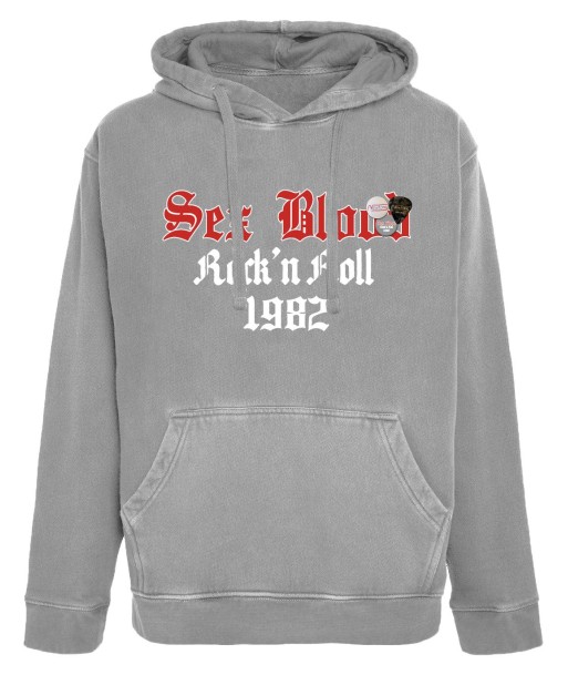 Hoodie jagger grey "BLOOD" prix