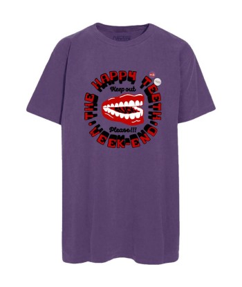 Tee shirt trucker grape "TEETH" en ligne