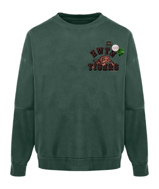 Sweatshirt roller forest "WILD" rembourrage situé sous