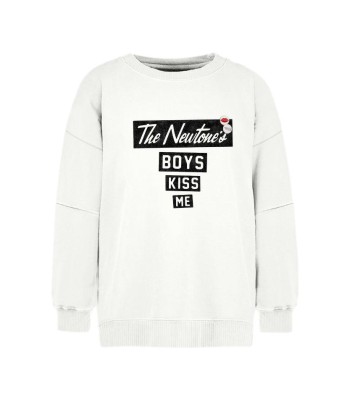 Sweatshirt roller off white "KISS ME" en ligne des produits 