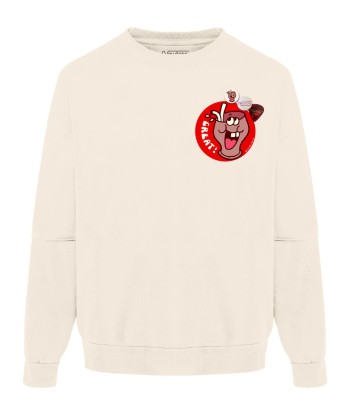 Sweatshirt roller natural "CANDY" acheter