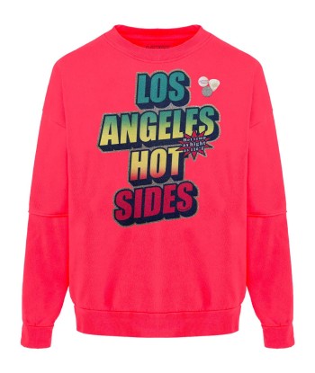 Sweatshirt roller neon pink "SIDES" acheter en ligne