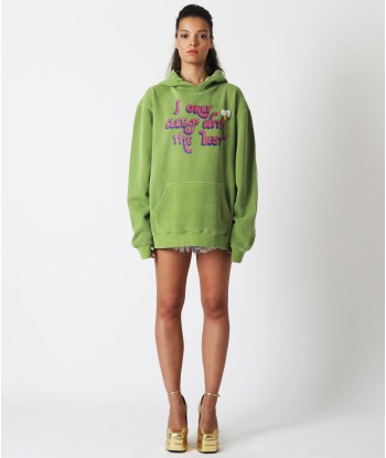 Hoodie jagger aloe "SLEEP" de pas cher