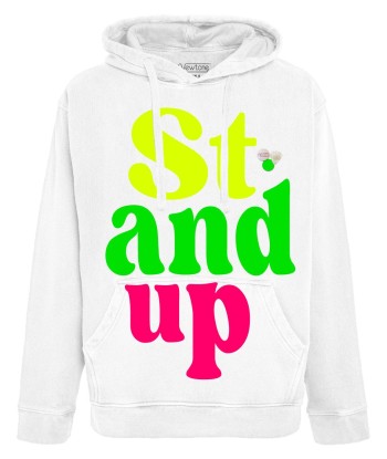 Hoodie jagger dirty white "STAND UP" 2 - 3 jours ouvrés.