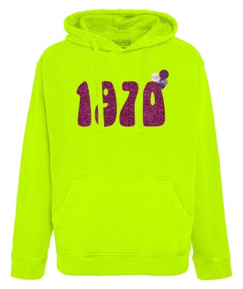 Hoodie jagger neon yellow "1970 SS23" Economisez 