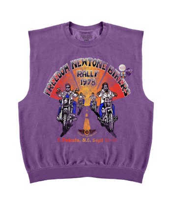 Sweatshirt bolster purple "ANNUAL" pas cher chine