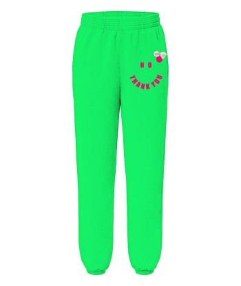 Jogging palmer neon green "NO" de l' environnement