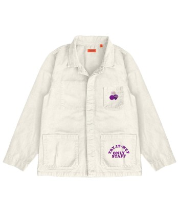 Veste sanfor dirty white "STAFF" les ctes