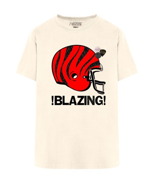 Tee shirt trucker natural "BLAZING" en ligne