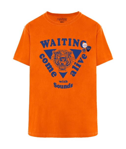 Tee shirt trucker burn "WAITING" Dans la société mordern