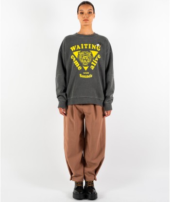 Sweatshirt roller pepper "WAITING" outlet