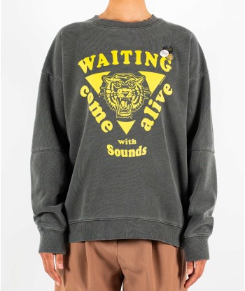 Sweatshirt roller pepper "WAITING" outlet