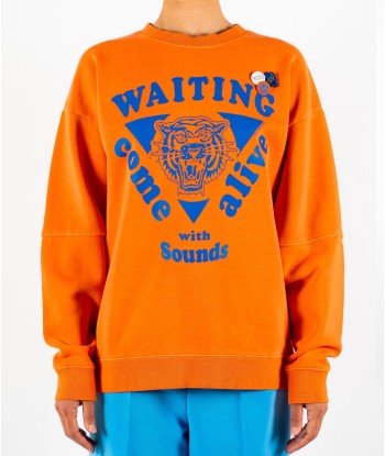 Sweatshirt roller burn "WAITING" français