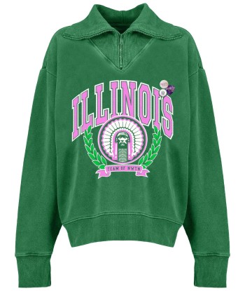 Sweatshirt driver grass "ILLINOIS" JUSQU'A -70%! 