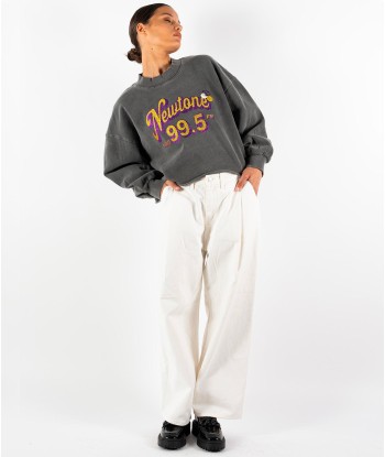 Sweatshirt crop porter pepper "RADIO" Voir les baskets