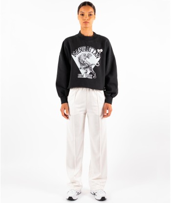 Sweatshirt crop porter night "MANHATTAN FW23" français