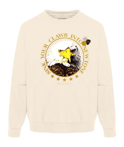 Sweatshirt roller natural "CLAWS" Voir les baskets