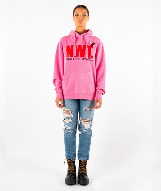 Hoodie jagger fuschia "BRAND FW23" hantent personnes