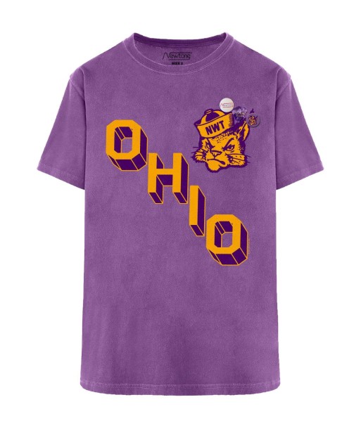 Tee shirt trucker purple "OHIO" outlet