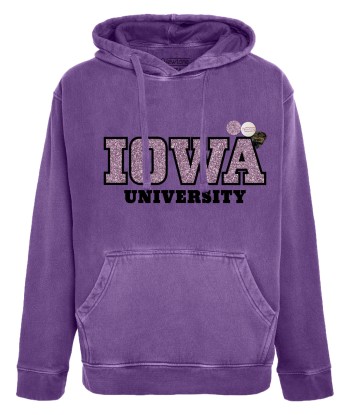 Hoodie jagger purple "UNIVERSITY" prix pour 