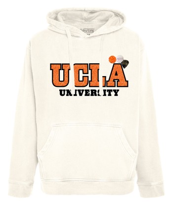 Hoodie jagger natural "UNIVERSITY" vous aussi creer 