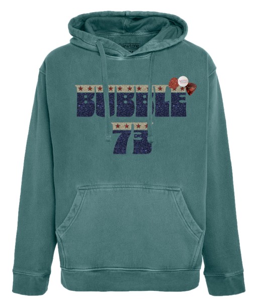 Hoodie jagger forest "BUBBLE" les ctes