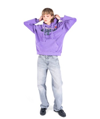 Hoodie jagger purple "BUBBLE" Découvrez la collection