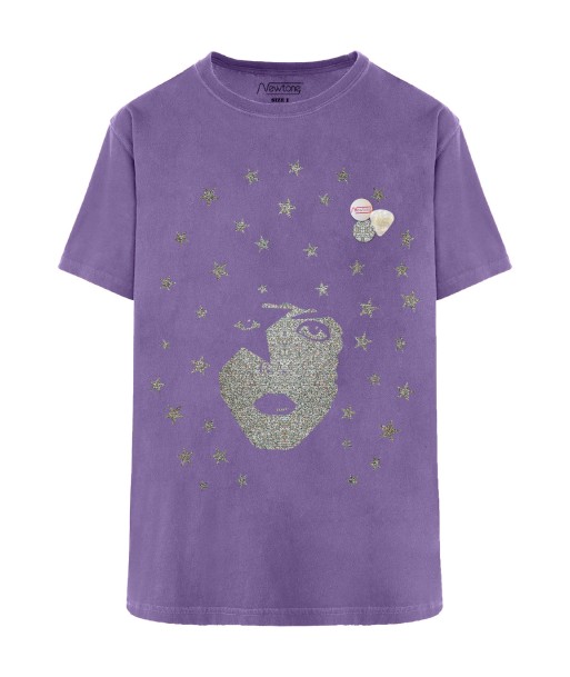 Tee shirt trucker grape "SINGER" rembourrage situé sous