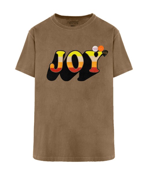 Tee shirt trucker havane "JOY FW24" votre