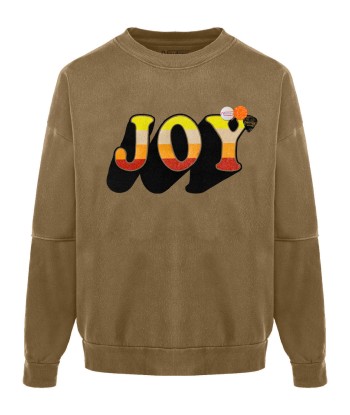 Sweatshirt roller havane "JOY FW24" la chaussure