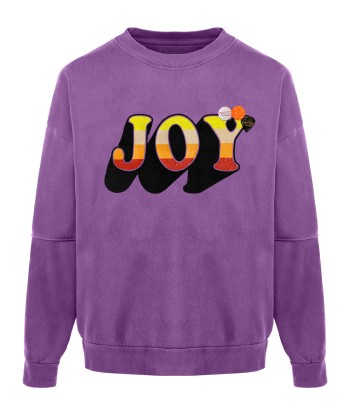 Sweatshirt roller purple "JOY FW24" le concept de la Pate a emporter 