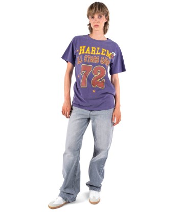 Tee shirt trucker grape "HARLEM" pas cher 