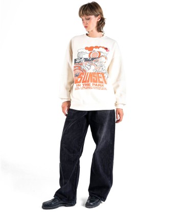 Sweatshirt roller natural "PARK" les ctes