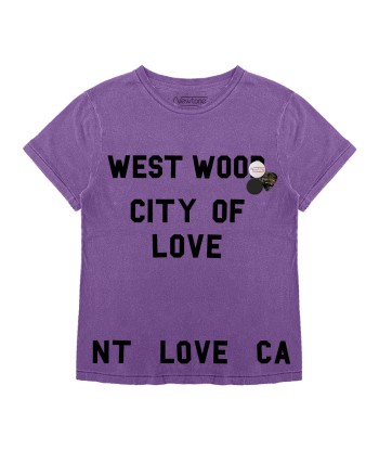 Tee shirt starlight purple "WESTWOOD" en linge