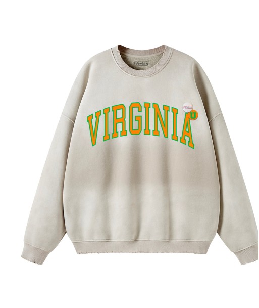 Sweatshirt piper vintage natural "VIRGINIA" Voir les baskets