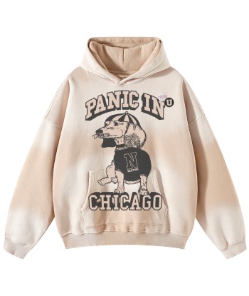 Hoodie skyler vintage natural "CHICAGO" ouvre sa boutique