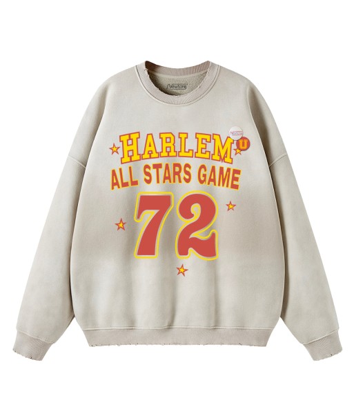 Sweatshirt piper vintage natural "HARLEM" les ligaments