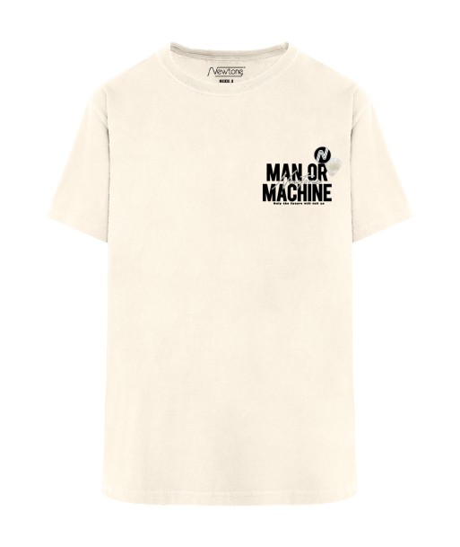 Tee shirt trucker natural "MACHINE" en stock